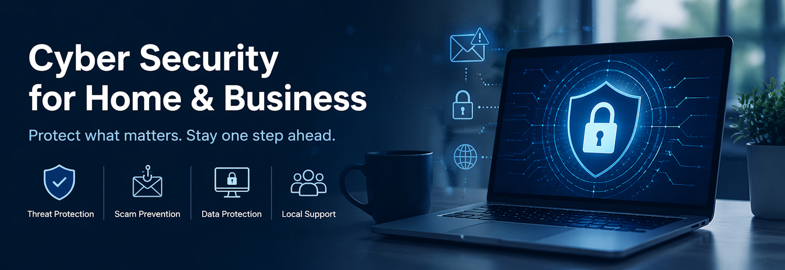 Cyber security for home and business